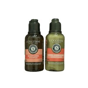 L'Occitane 5 Essential Oils Shampoo & Conditioner Travel Size Set